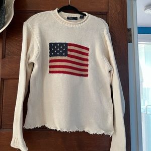 Polo by Ralph Lauren USA flag sweater